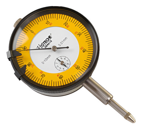 Reloj Comparador Para Torneria Mecánica 0-10mm  Hoteche 0