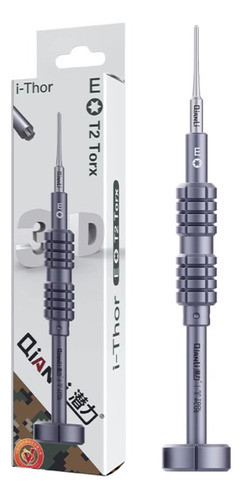 Destornillador Qianli Torx T2 3d Desarme Celular Punta E 0