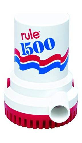 Bomba De Agua Eléctrica 12v Sumergible 1500gph Compacta 0