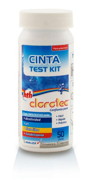 Cinta Test Kit Para Medir Niveles De Ph Y Cloro Clorotec 0