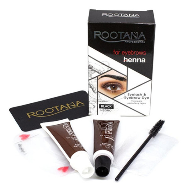 Henna Makiaj Para Cejas Y Pestañas - Tonos Brown/black 0 Henna Makiaj Para Cejas Y Pestañas - Tonos Brown/black 0