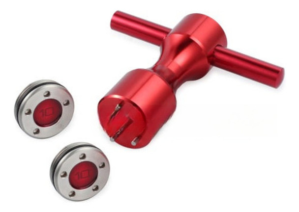 Rojo 10g Golf Personalizados Pesos Y La Llave Roja Para Putt 0 Rojo 10g Golf Personalizados Pesos Y La Llave Roja Para Putt 0