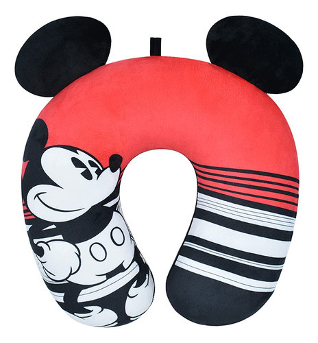 Disney Mickey Mouse Almohada De Cuello De Viaje Para Avión, 0