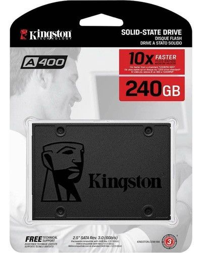 Disco Solido Kingston 240gb Sa400s37/240g Tranza 0