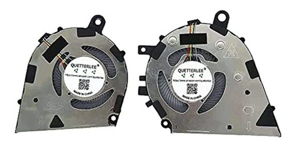 Quetterlee Cpu + Gpu Ventilador De Refrigeración Para Lenovo 0