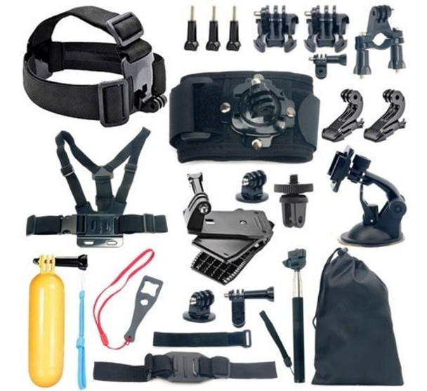 Kit De Accesorios Para Cámara Deportiva 18 En 1 Para Gopro H 0