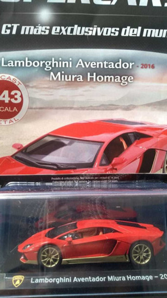 Coleccion Supercars Lamborghini Aventador Miura Homage 2016 0
