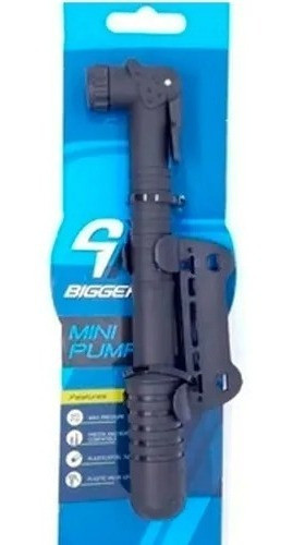 Inflador De Mano Bigger C/soporte - Lucas Bike 0