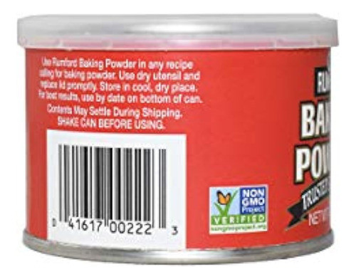 Rumford Polvo Para Hornear  4 Oz 0