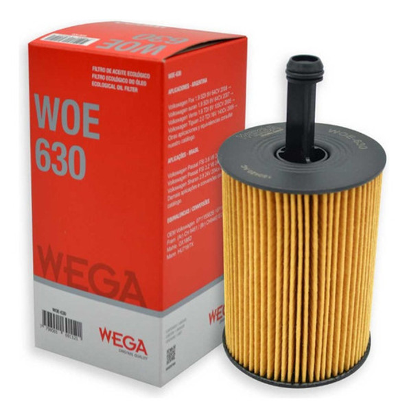 Filtro De Aceite Wega Volkswagen Golf Passat Vento Audi A3 0