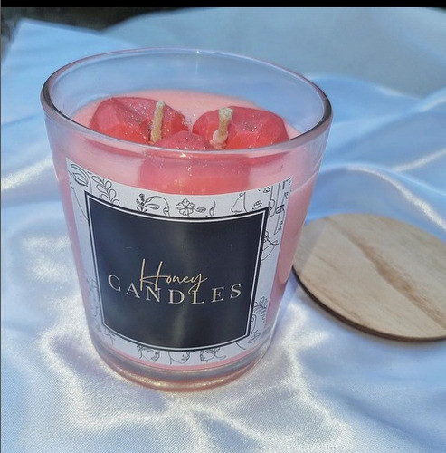 Vela De Cera De Soja Honey Candles 0