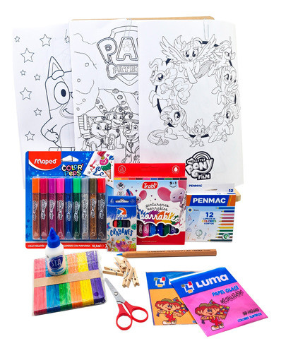 Combo Kit Max Arte Set Infantil Pou Patrol 0