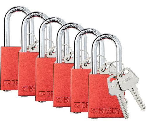 Juegos De Candados De Bloqueo De Seguridad Brady - Paquete D 0