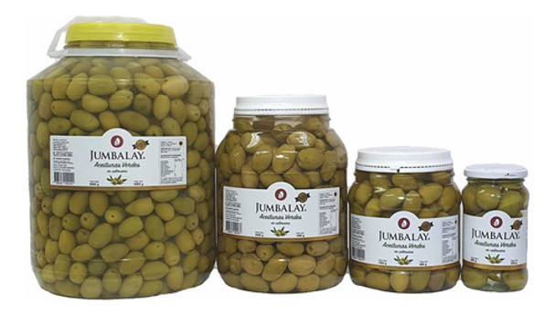 Aceitunas Verdes N° 000  Bidón X 1 Kg Grandes C Carozo 0