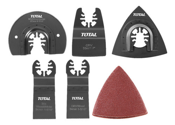 Set, Juego De 15 Accesorios Para Sierra Multifunción Total 0