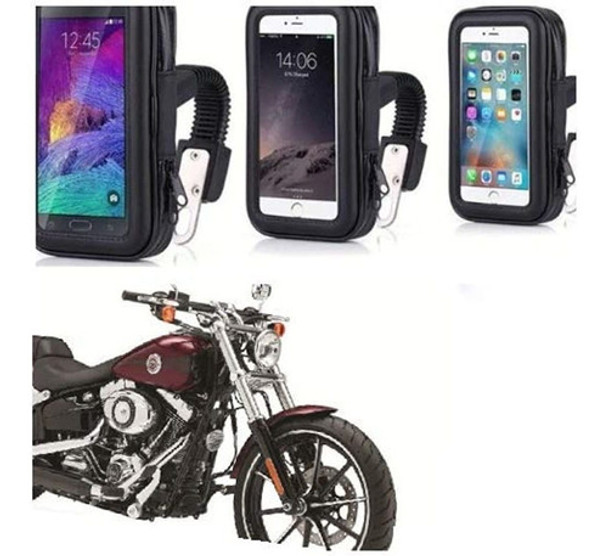 Moto Premium Bicicleta Soporte Resistente Gps Soporte Manill 0