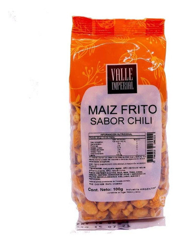 Maíz Frito Sabor Chilli - Valle Imperial - 100 Grs. 0