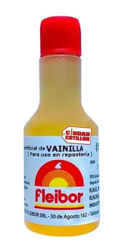Aromatizante Vainilla Incolora Fleibor 30 Cc Solución  - Cc 0