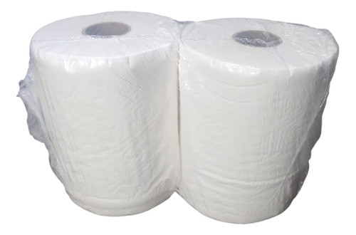 Toalla Papel Bobina Extra Blanco Tissue 2 Unid X 300 Mtrs 0