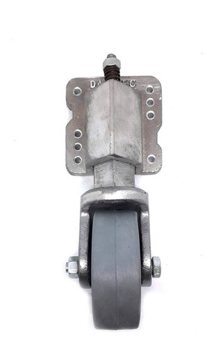 Soporte Amortiguado Para Portón Rueda Fija Danitec D-01 0