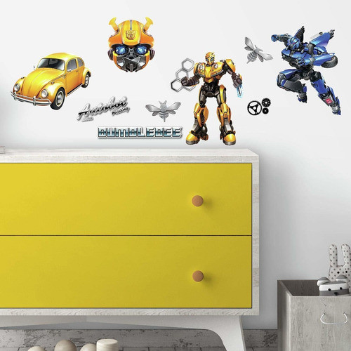 Vinilo Decorativo Pared [7fy8ngjm] Transformers Bumblebee 0