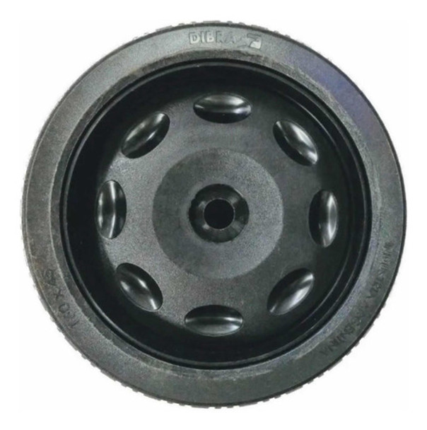 Rueda Plástica Cortadora De Césped 160mm 0