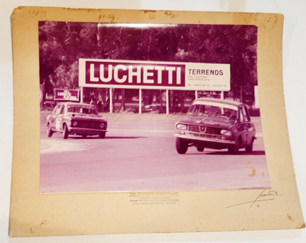 Turismo Carretera Antigua Foto Original Firmada Ro 1207 0