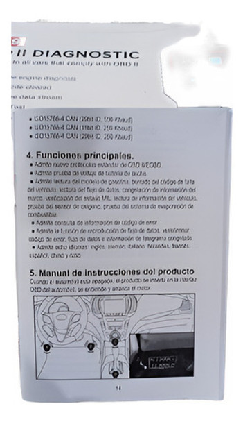 V519 Obd  Escanner Para Vehiculos Con Protocolo Obd 2 2 V519 Obd  Escanner Para Vehiculos Con Protocolo Obd 2 2
