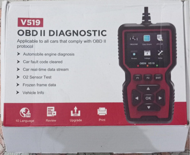 V519 Obd  Escanner Para Vehiculos Con Protocolo Obd 2 4 V519 Obd  Escanner Para Vehiculos Con Protocolo Obd 2 4