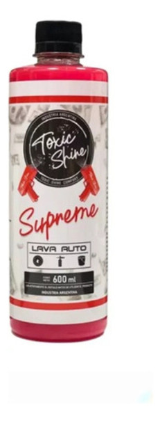 Toxic Shine Shampoo Supreme Con Cera Carnauba 600ml 0