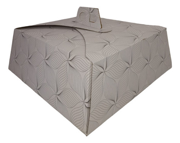 Caja Torta Tr Carton  Manija 33x33x12 0