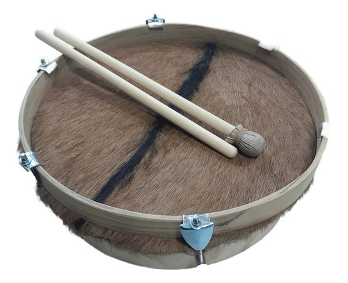 Bombo Leguero Criollo Compacto (chato) 35cm En Belgrano 0