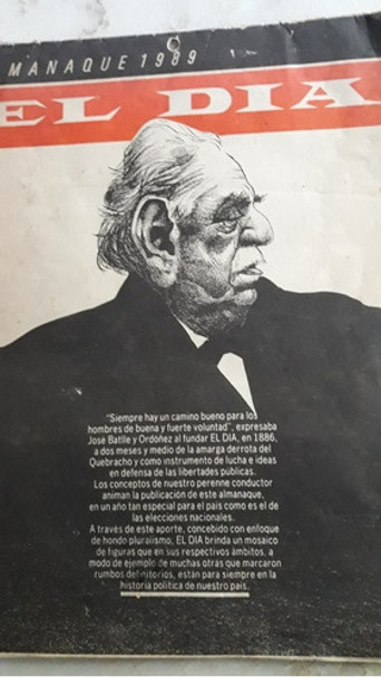 Antiguo Almanaque  El Dia , De 1989 Completo. 0