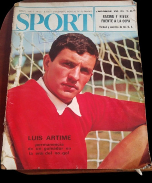 Revista Deportiva Sport Suplemento El Gráfico 1967 0