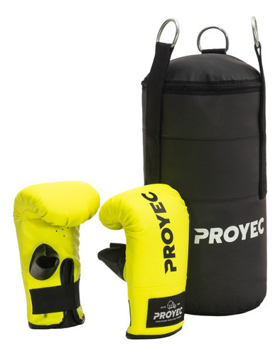 Kit Box Proyec Entrenamiento Junior Guantines Para Bolsa 0