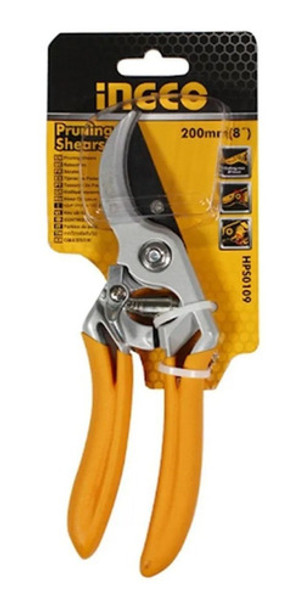 Tijera De Poda 8  Ingco Acero Al Carbono Hps0109 Kirkor 0 Tijera De Poda 8  Ingco Acero Al Carbono Hps0109 Kirkor 0