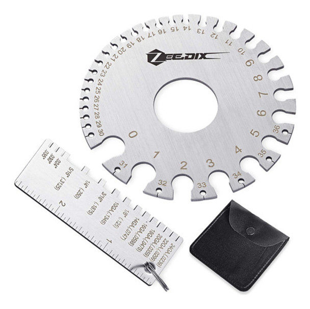 Chapa Espesor Calibre Acero Inoxidable Almacenamiento Manga 0