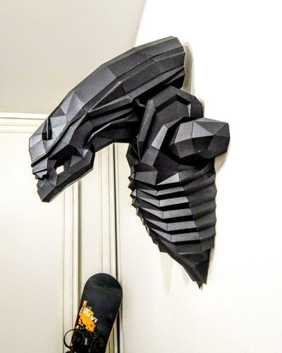 Papercraft Alien 3d 0