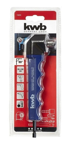 Mandril Angular 1/4 Acodado Atornillador Alto Impacto Kwb 0