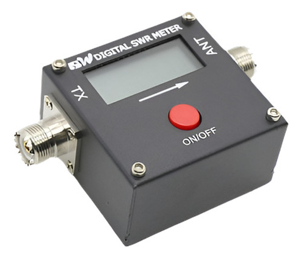 Banda De Hf De Dos Vías Radio Digital Power   Swr Meter Punt 0