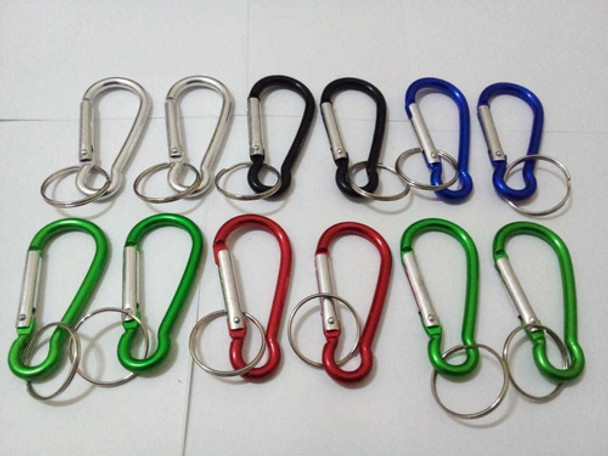 Mosquetones De Aluminio De Colores (x) 12 Unid De 8 Mm 0