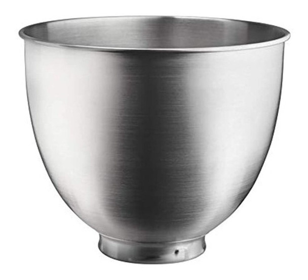 Kitchenaid Ksm35ssb Tazon De Acero Inoxidable Cepillado Met 0
