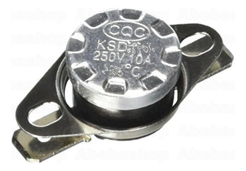 Pack 4x Bimetalico 10a Temperatura 120 Grados Normal Cerrado 0