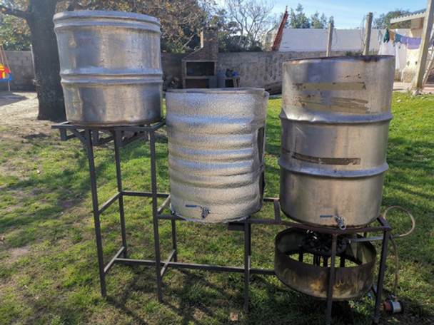 Tanques Acero Inoxidable 200 Litros Cervecero 0