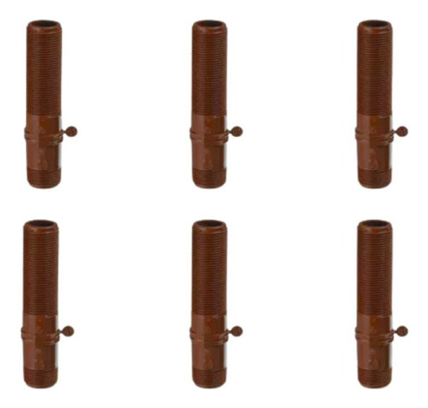 Niple Inyectado 12cm 1 Pulgada Amanco Conectando -x12 Ud 0