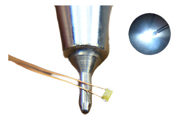 C0402w 20pcs Previamente Soldadas Micro 0.1 Mm Cobre Cablead 0