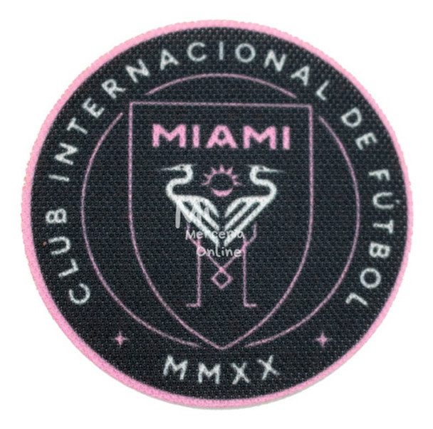 Aplique Termoadhesivo Inter Miami De 5 Cm X 6 Unidades Dt 0