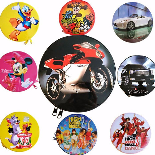 Porta Cd Metal X24 Varios Diseños 0