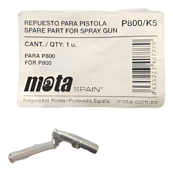 Repuesto Pistola Pintar - Kit Pasador Gatillo- Aguja P800/k5 0
