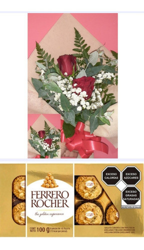 Floreria Ramo De 2 Rosas Naturales.envios 0